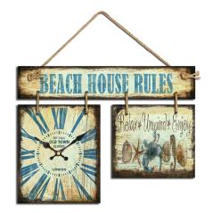 ΡΟΛΟΙ ΠΙΝΑΚΙΔΑ "BEACH HOUSE RULES"  | ZAROS