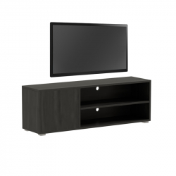 Έπιπλο τηλεόρασης Ellon pakoworld μελαμίνης zebrano 120x40x41εκ. (120x40x41εκ)