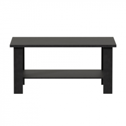 Τραπέζι σαλονιού Riano pakoworld zebrano μελαμίνης 89x49.5x42εκ