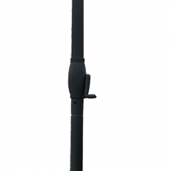 Ομπρέλα επαγγελματική Shoreline pakoworld μονοκόμματος ιστός αλουμίνιο-μπεζ ύφασμα 4x4x2.9m (390x390x290εκ)