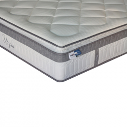 Στρώμα Utopia pakoworld pocket spring μονής όψης με ανώστρωμα 30-32cm 140x200εκ