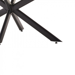 Τραπέζι Bethan pakoworld sintered stone γκρι cement-μαύρο 180x90x75εκ Τραπέζι Bethan pakoworld sintered stone γκρι cement-μαύρο 180x90x75εκ