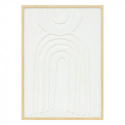 Πίνακας σε καμβά Bobby pakoworld mdf 50x2.6x70εκ