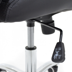 Καρέκλα γραφείου διευθυντή Sonar pakoworld pu μαύρο (61x57x120εκ)