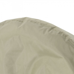 Πουφ πολυθρόνα Norm PRO pakoworld 100% αδιάβροχο μπεζ (65x65x80εκ)