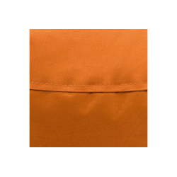 Πουφ πολυθρόνα Norm PRO pakoworld υφασμάτινο αδιάβροχο πορτοκαλί (65x65x80εκ)