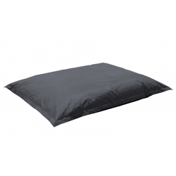 Πουφ μαξιλάρι Pigro pakoworld 100% αδιάβροχο γκρι (175x135x25εκ)
