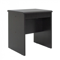 Τουαλέτα κρεβατοκάμαρας OLYMPUS pakoworld με καθρέπτη και σκαμπό χρώμα wenge (90,5x39,5x75εκ)