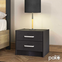 Κομοδίνο OLYMPUS pakoworld χρώμα wenge 47,5x40,5x40,5εκ. (47,5x40,5x40,5εκ)