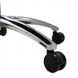 Καρέκλα γραφείου διευθυντή Freedom pakoworld Premium Quality μαύρο pu-mesh (65x66x122εκ)