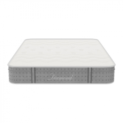 Στρώμα Diamond pakoworld pocket spring+gel memory foam 25-27cm 150x200εκ