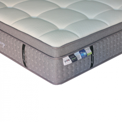 Στρώμα Luxury pakoworld pocket spring+gel memory foam+latex 34-36cm 160x200εκ