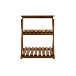 Ραφιέρα-στάντ φυτών Fenno pakoworld ξύλo καρυδί 58x34x67xεκ