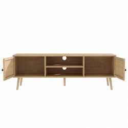 Έπιπλο τηλεόρασης Oslo pakoworld sonoma 150x39x49εκ