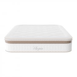 Στρώμα Utopia pakoworld pocket spring με ανώστρωμα aloe vera 30-32cm 140x200εκ