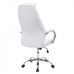 Καρέκλα γραφείου διευθυντή Sonar pakoworld pu κρεμ (61x57x120εκ)