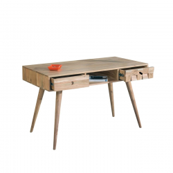 TEKA Κονσόλα - Γραφείο Ξύλο Ακακία Φυσικό  117x60x76cm