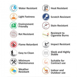 HPL (High Pressure Laminated) Επιφάνεια Τραπεζιού Απόχρωση Μαύρο, Εξωτερικού χώρου  60x110cm/12mm