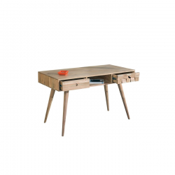 TEKA-W Κονσόλα - Γραφείο Ξύλο Ακακία Φυσικό  117x60x76cm