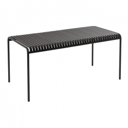 MODIAL Τραπέζι Μέταλλο Βαφή Μαύρο  159x80x75cm