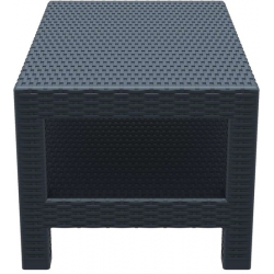 MONACO DARK GREY ΤΡΑΠΕΖΙ 92Χ57Χ45εκ. ΠΟΛ/ΝΙΟΥ