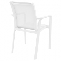 PACIFIC ΠΟΛΥΘΡΟΝΑ WHITE/WHITE ΠΟΛ/ΝΙΟΥ 57X62X44/90εκ.