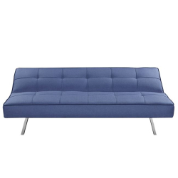 KAPPA ΚΑΝΑΠΕΣ/ΚΡΕΒΑΤΙ ΥΦΑΣΜΑ ΜΠΛΕ 175x83x74(Κρεβάτι 97x175x38)cm
