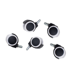 Ροδάκια σετ 5 τεμ για καρέκλες γραφείου Beviane pakoworld (57x50x95εκ)