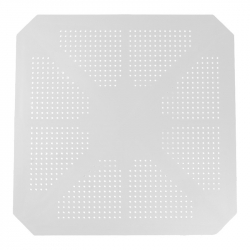 Τραπεζαρία Groovy-Ignite pakoworld σετ 3τεμ PP λευκό 80x80x74,5εκ. (80x80x74,5εκ)