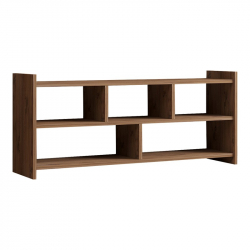 Έπιπλο τηλεόρασης Kapri pakoworld σε sonoma απόχρωση 120x28x55εκ