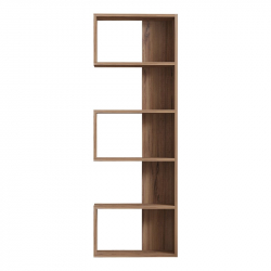 Βιβλιοθήκη Cascade pakoworld σε sonoma  απόχρωση 51.8x22x150εκ