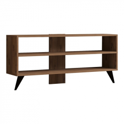 Έπιπλο τηλεόρασης Prestige pakoworld σε sonoma απόχρωση 120x29,6x50εκ