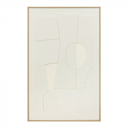 Πίνακας σε καμβά Brendo pakoworld mdf 75x3.5x116εκ