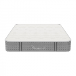 Στρώμα Diamond pakoworld pocket spring+gel memory foam 25-27cm 150x200εκ