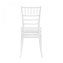 ILONA-W PP Καρέκλα Εστίασης - Catering Στοιβαζόμενη PP Άσπρο  39x47x89cm