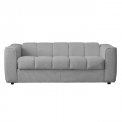 NORRIS Καναπές - Κρεβάτι 3Θέσιος, Ύφασμα Water Repellent Ανοιχτό Γκρι  209x99x70 Κρεβάτι:140x190cm