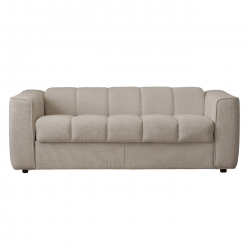 NORRIS Καναπές - Κρεβάτι 3Θέσιος, Ύφασμα Water Repellent Μπεζ  209x99x70 Κρεβάτι:140x190cm