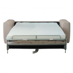 NORRIS Καναπές - Κρεβάτι 3Θέσιος, Ύφασμα Water Repellent Μπεζ  209x99x70 Κρεβάτι:140x190cm