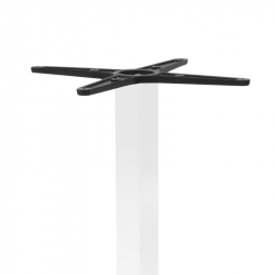 Βάση τραπεζιού bar Stofan pakoworld μεταλλική λευκό 45x45x108εκ