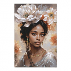 Πίνακας σε καμβά Lilibet Inart 60x2.5x90εκ