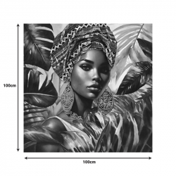 Πίνακας σε καμβά Gangalo Ι Inart 100x3x100εκ