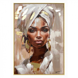 Πίνακας σε καμβά Gazel I Inart 70x3.5x100εκ