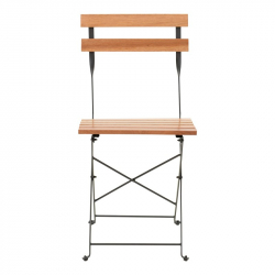 Τραπεζαρία Pometia pakoworld σετ 3τεμ ξύλο-μέταλλο (55x54x72εκ)