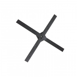 Cross για βάσεις τραπεζιών Μέταλλο  60x60cm