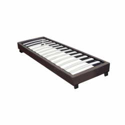 ΥΠΟΣΤΡΩΜΑ WILTON K/D PU Σκούρο Καφέ  97x211x29 (Στρώμα 90x200)cm