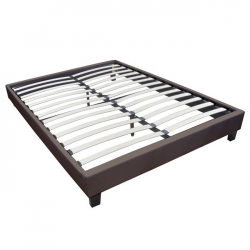 ΥΠΟΣΤΡΩΜΑ WILTON K/D PU Σκούρο Καφέ  97x211x29 (Στρώμα 90x200)cm