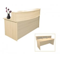 Reception 180 Απόχρωση Beech  180x90x105cm