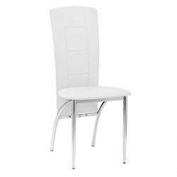 VILLA ΚΑΡΕΚΛΑ ΧΡΩΜΙΟ/PVC ΑΣΠΡΟ 41X44X97cm