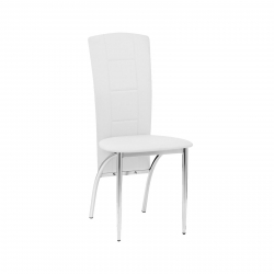 VILLA ΚΑΡΕΚΛΑ ΧΡΩΜΙΟ/PVC ΑΣΠΡΟ 41X44X97cm
