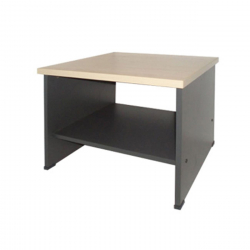 Τραπεζάκι Επισκέπτη Απόχρωση Dark Grey - Beech  60x60x45cm